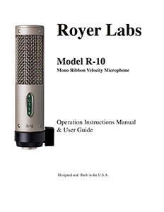 R-10 Hot Rod - Royer Labs